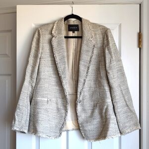 Lafayette 148 NY sparkly boucle blazer